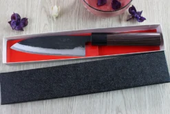 Couteau funayuki japonais artisanal Nishida Shirogami 15cm