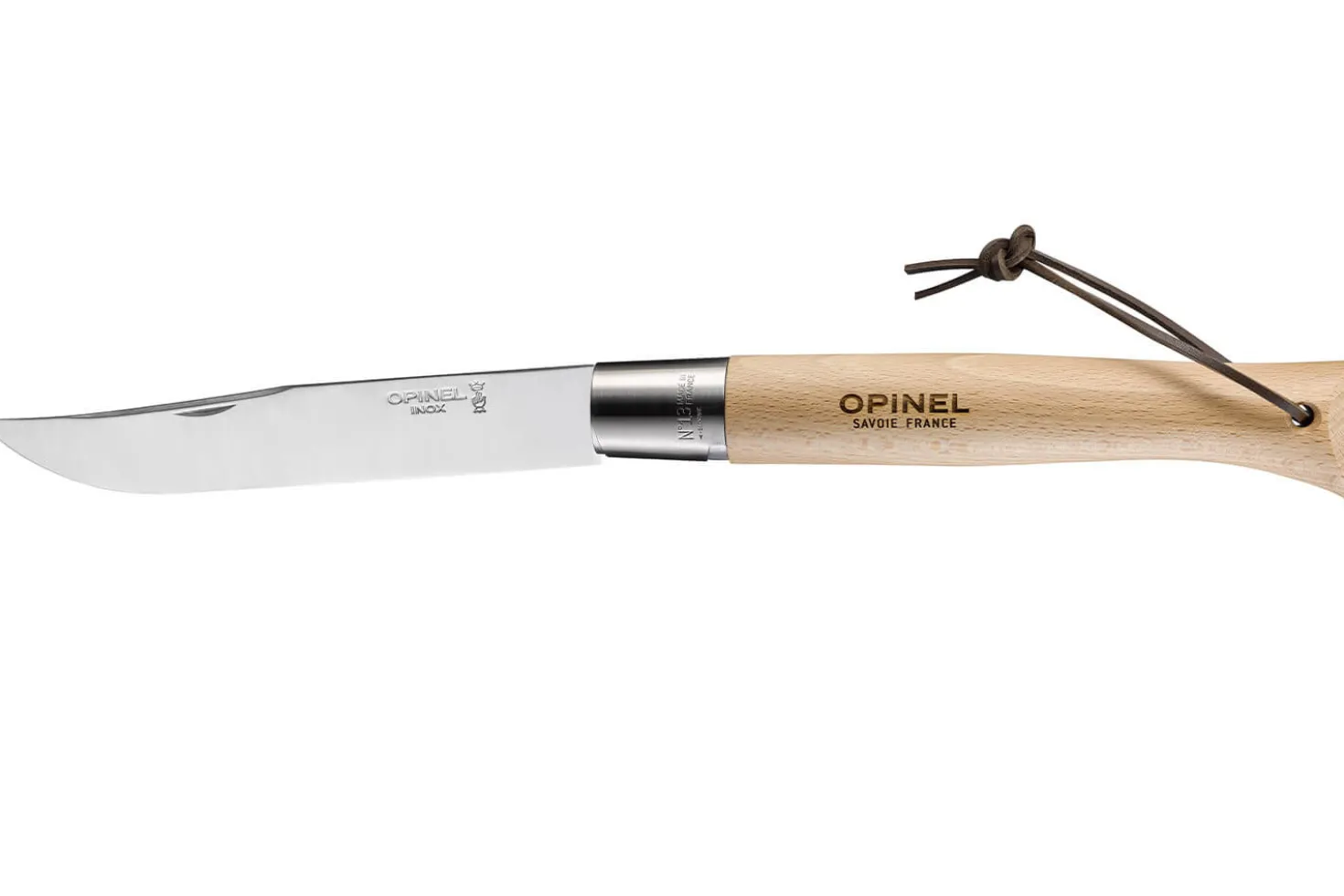 Couteau géant Opinel Plumier n°13 lame 22cm manche en hêtre