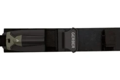 Couteau Gerber New Ultimate GE001830 lame semi-dentée 12cm manche en polypropylène + étui en nylon