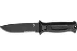 Couteau Gerber Strongarm Black GE003648 lame 12,2cm manche en nylon/fibres de verre noir avec étui