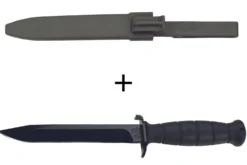 Couteau Glock 478 lame en acier 16,5cm manche en ABS noir avec étui