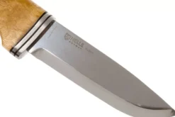 Couteau Helle Alden H076 lame en inox 10,5cm manche en bouleau + étui en cuir