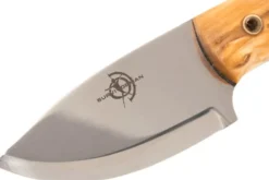 Couteau Helle Mândra H620 lame en acier inox 6,9cm manche en bouleau + étui en cuir