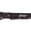 Couteau Herbertz Bowie 106415 lame 15,5cm manche zinc et cuir + étui en cuir