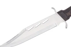 Couteau Herbertz 105928 lame en inox 28cm manche en pakkawood avec garde + étui