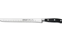 Couteau à jambon Arcos Riviera forgé lame alvéolée 25cm