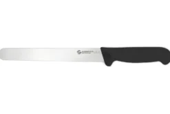 Couteau à jambon professionnel Ambrogio Sanelli Supra noir