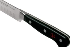 Couteau à jambon Wüsthof Classic forgé lame alvéolée 20cm