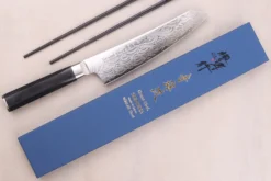 Couteau kengata chef 19cm japonais Sakai Takayuki Grand Chef Seigaiha Damas 45 couches