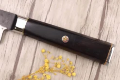 Couteau kiritsuke 17cm Fukito Ébène Damas VG10