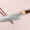 Couteau kiritsuke 21cm japonais artisanal Yoshimi Kato SPG Strix V-Tsuchime