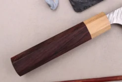 Couteau kiritsuke 21cm japonais artisanal Yoshimi Kato SPG Strix V-Tsuchime
