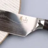 Couteau kiritsuke 19cm Kutoyama Black Pakka