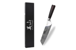 Couteau kiritsuke 19cm Kutoyama Black Pakka