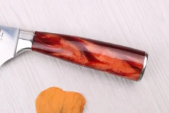 Couteau Kiritsuke 19cm Kutoyama Red Flame