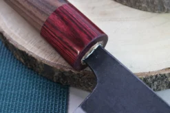 Couteau kiritsuke japonais artisanal Wusaki Yuzo BS2 24cm