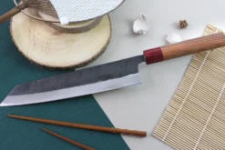 Couteau kiritsuke japonais artisanal Wusaki Yuzo BS2 24cm