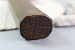 Couteau kiritsuke japonais artisanal Wusaki Unagi AUS10 damas 21cm manche chêne