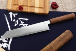 Couteau kiritsuke japonais artisanal Kagekiyo Tedukuri 24cm
