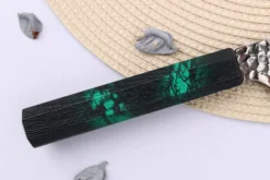 Couteau kiritsuke japonais 19cm Sakai Takayuki Nanairo Green Damas VG10