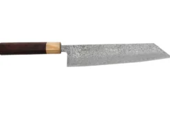 Couteau kiritsuke japonais Tsunehisa SLD Damas bois de rose 21cm