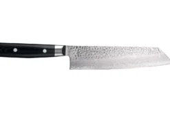 Couteau kiritsuke japonais Yaxell Zen lame 20cm Damas 37 couches manche micarta