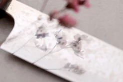 Couteau ko-bunka 13,5cm japonais artisanal Masashi Yamamoto SLD damas