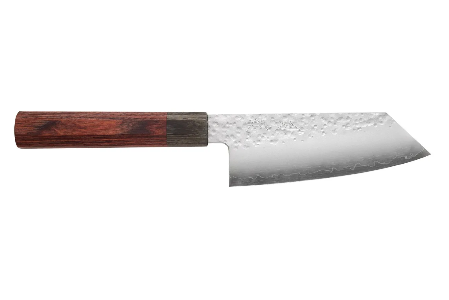 Couteau ko-bunka 13cm japonais artisanal Hado Shiosai VG10 manche bois de pakka