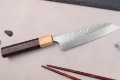 Couteau ko-bunka 13cm japonais artisanal Yoshimi Kato SG2 V-Tsuchime