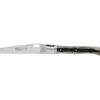 Couteau Laguiole GILLES, manche 12 cm corne de bélier jaspée