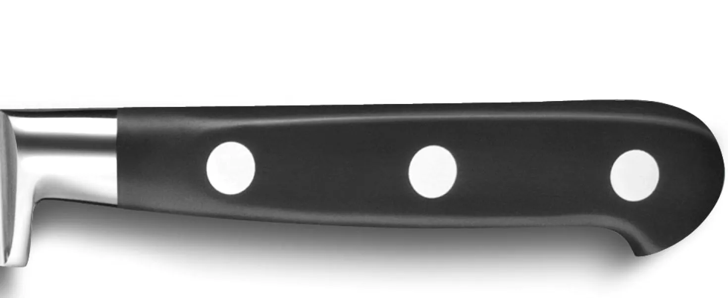 Couteau à légumes SABATIER Idéal Inox 100% forgé lame dentée 12cm