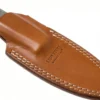 Couteau LionSteel B40.CVG lame 10,3cm manche en micarta vert gaine + étui en cuir