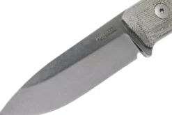 Couteau LionSteel B40.CVG lame 10,3cm manche en micarta vert gaine + étui en cuir