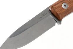 Couteau LionSteel B40.ST lame 10,3cm manche en bois de santal + étui en cuir