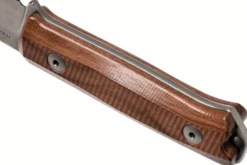 Couteau LionSteel B40.ST lame 10,3cm manche en bois de santal + étui en cuir