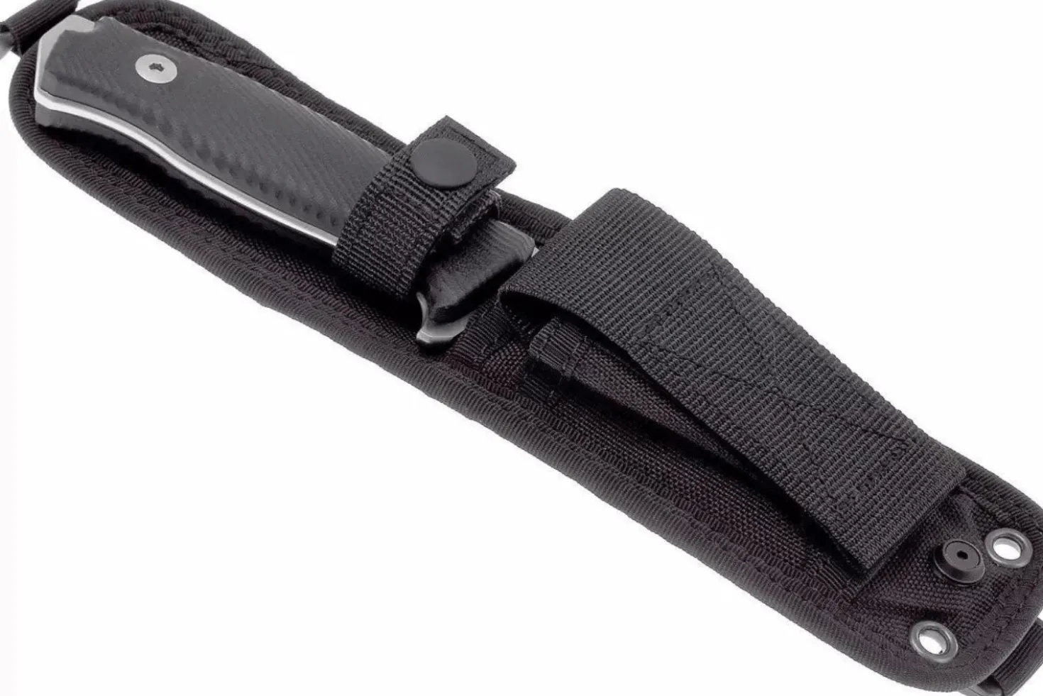 Couteau LionSteel M5.G10 lame 11,5cm manche en G10 noir + étui