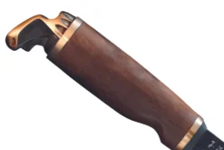 Couteau Marttiini Antler 546012 lame carbone 11cm manche bouleau + étui/coffret cadeau
