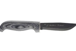 Couteau Marttiini Martef 167013 lame 11cm manche pakkawood gris + étui