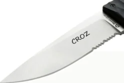 Couteau Maserin Croz 976.N lame 11cm manche en G10 noir + étui en nylon