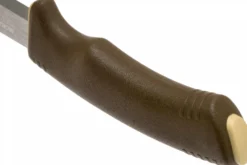 Couteau Mora Bushcraft Survival 13033 lame inox 10,9cm manche caoutchouc marron avec allume-feu + étui