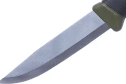 Couteau Mora Companion MG 11827 lame inox 10,4cm manche caoutchouc noir/kaki + étui