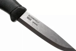 Couteau Mora Companion Spark 13567 lame inox 10,4cm manche caoutchouc noir avec pierre à feu + étui