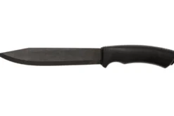 Couteau Mora Pathfinder Noir 12355 lame carbone 17,2cm manche polypropylène noir + étui