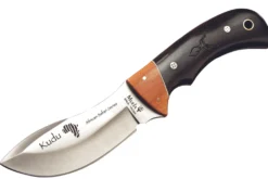 Couteau Muela Kudu 9278 série limitée lame 10cm manche en bois de granadillo et d'asteropeia + étui en cuir