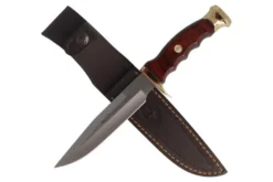 Couteau Muela Ranger 14-R 9227 lame 14cm manche en stamina avec pommeau en laiton + étui en cuir