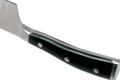 Couteau nakiri Classic Ikon Wüsthof forgé lame alvéolée 17cm
