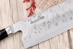 Couteau nakiri 16,5cm japonais artisanal Fujiwara Maboroshi