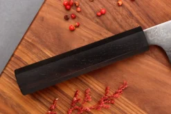 Couteau nakiri 18cm japonais artisanal Yuzo Kurogane Damas VG10