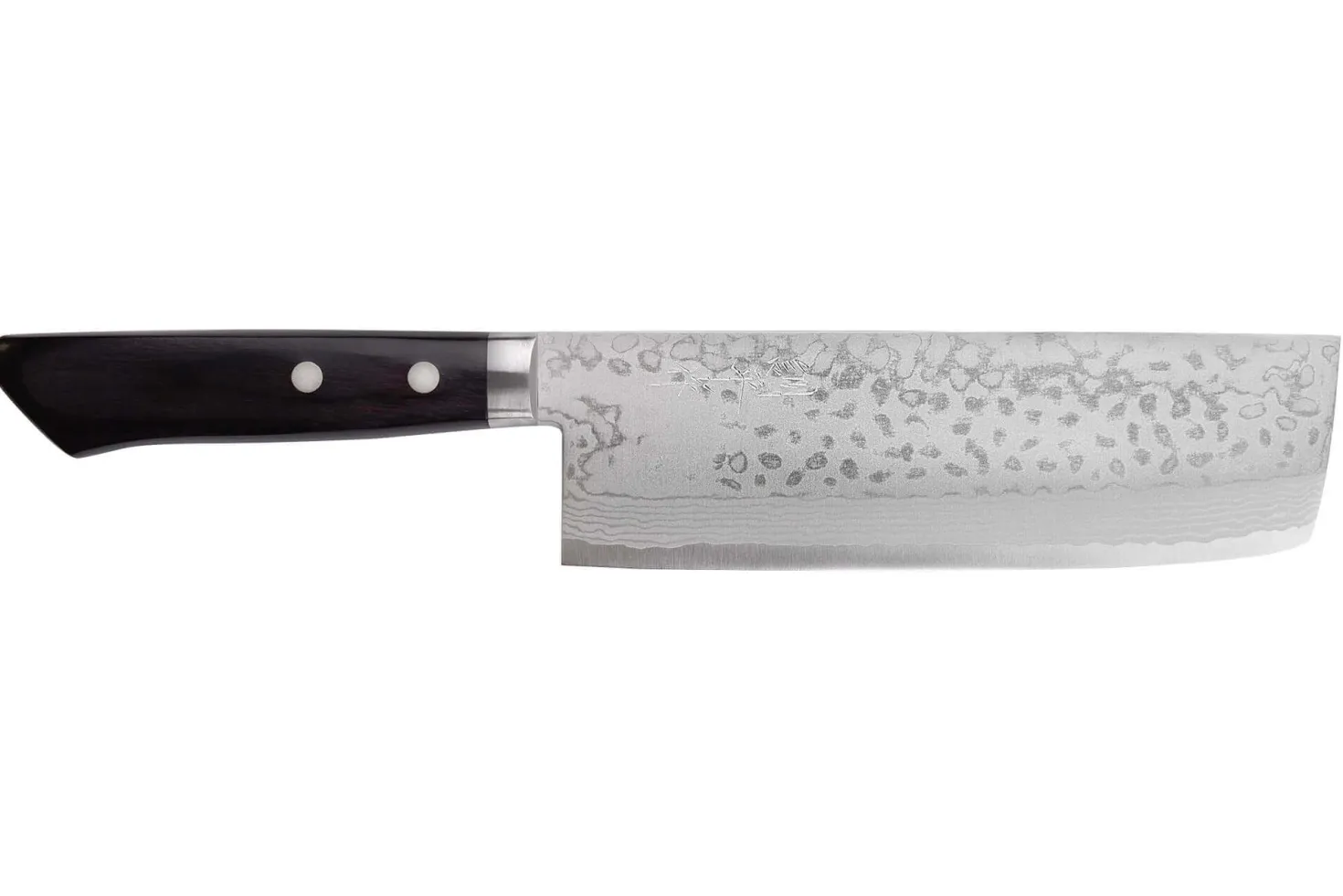 Couteau nakiri 16,5cm japonais artisanal Masutani VG10 Damas