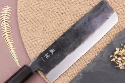 Couteau nakiri 16,5cm japonais artisanal Yuzo Shinju BS2